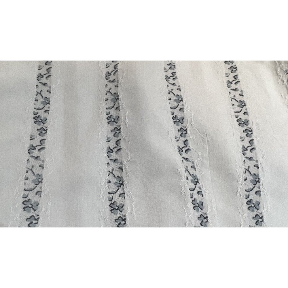 Ted Baker Slim Fit Mens Button Up Shirt Cotton Blend Size 6 2XL Blue Floral - Picture 9 of 15